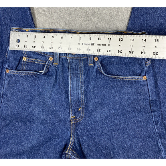 Vintage Levis 505 Jeans Mens 31 x 30 Orange Tab Straight Leg USA Made 90s - Picture 3 of 15